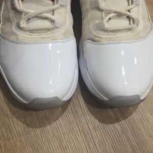 Jordan Athletic Shoes in White and Cream